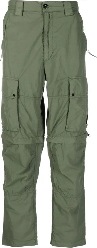 Convertible Straight-Leg Cargo Trousers