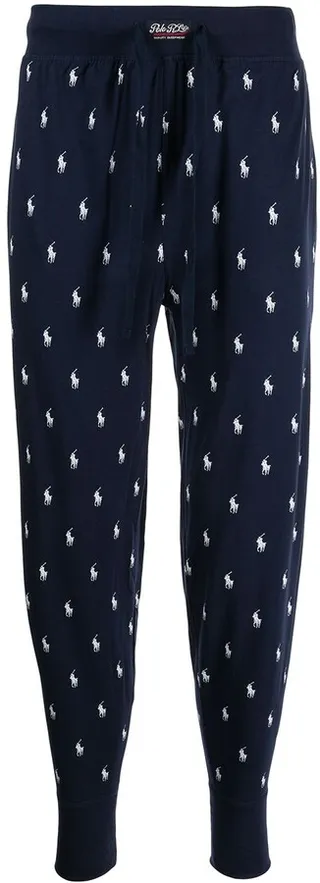 All-Over Pony Print Trousers