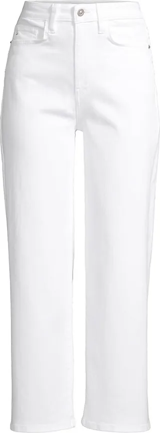 WyckoffHigh-Rise Wide-Leg Ankle Jeans