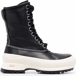 Ankle Lace-Up Boots