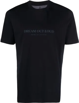 logo-print short-sleeve T-shirt