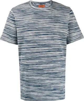 abstract stripe T-shirt
