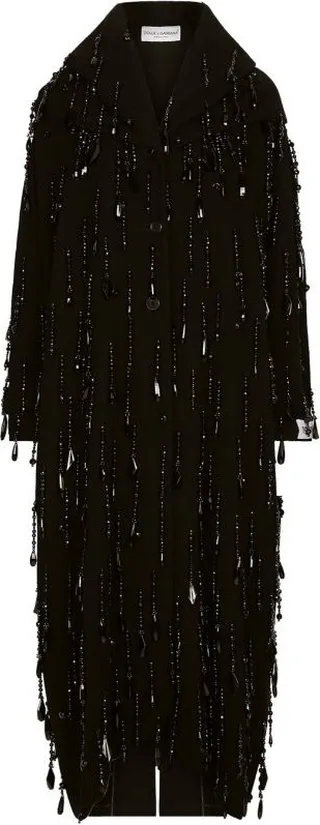 Dolce & Gabbana Kim Dolce & Gabbana Wool-Silk Oversized Coat