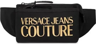 Versace Jeans Couture Logo Embossed Zipped Belt Bag
