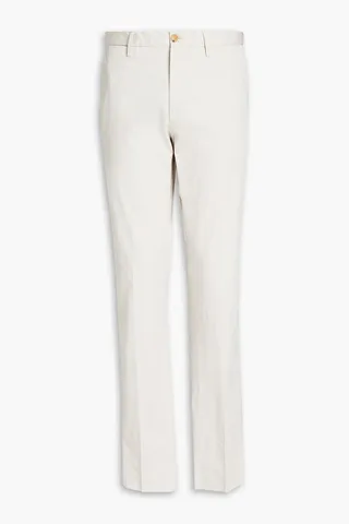 Cotton-blend chinos