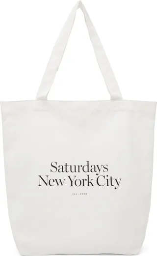 Saturdays NYC Off-White Miller Standard Tote