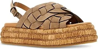 Tod's Women's Zeppa Raffia 72K Espadrille Platform Sandals