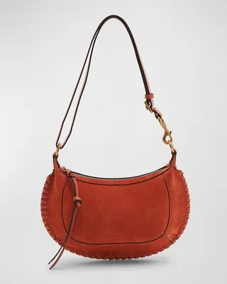 Oskan Moon Suede Shoulder Bag