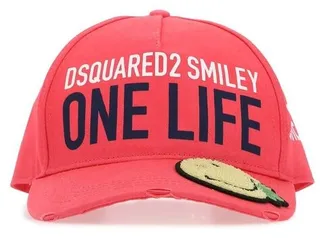 Dsquared2 Logo Printed Baseball Cap