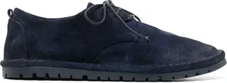 Lace-Up Suede Oxford Shoes