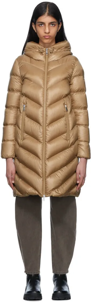 Moncler Tan Cambales Down Jacket