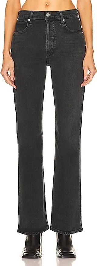 Citizens of Humanity Libby High Rise Vintage Boot in Black