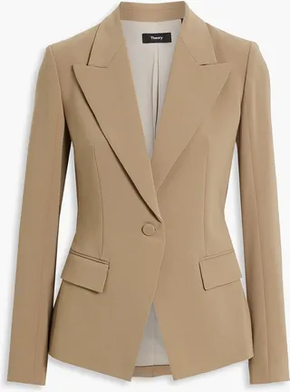 Woven blazer
