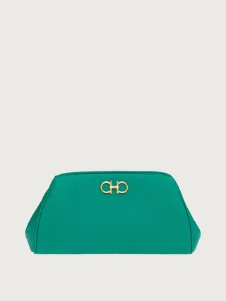 Ferragamo Women Gancini mini bag Green