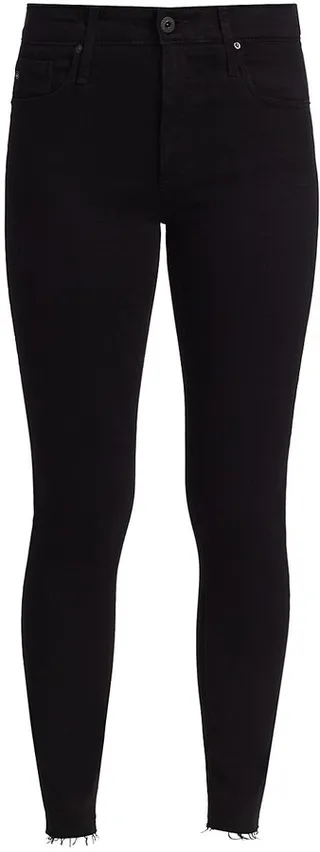 Farah High-Rise Stretch Skinny Ankle Jeans
