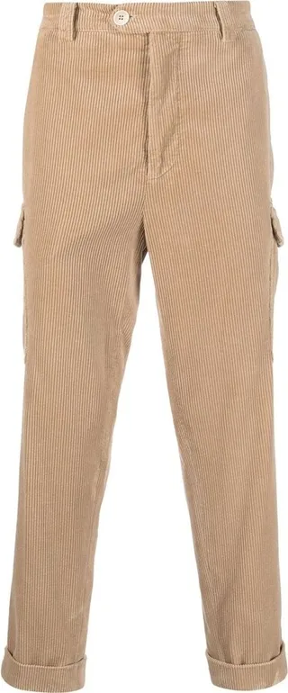 Cropped Corduroy Trousers