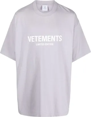 logo-print short-sleeved T-shirt