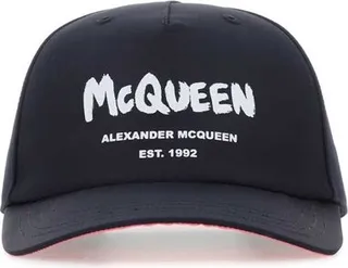 Alexander McQueen Logo Printed Baseball Cap