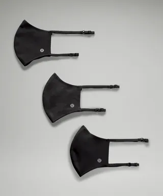 lululemon Double Strap Face Mask 3 Pack Ultralu