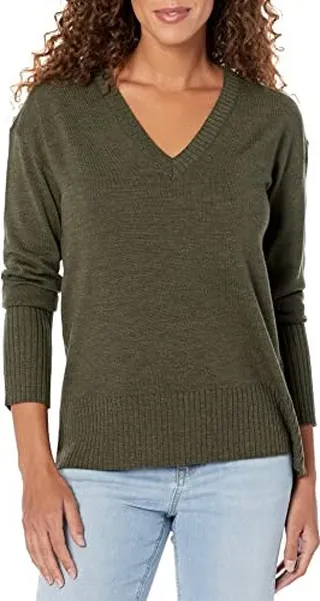 Pendleton Women's Merino Wool V-Neck Sweater