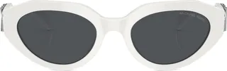 Empire oval-frame sunglasses