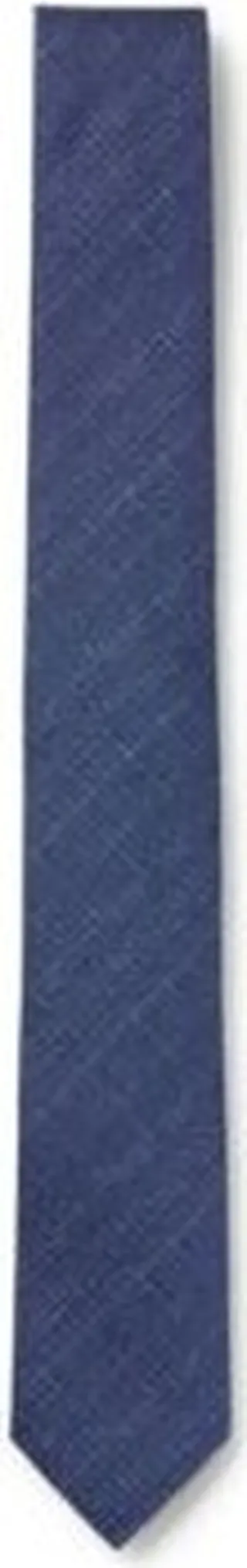 Hand-made tie in jacquard-woven pure silk