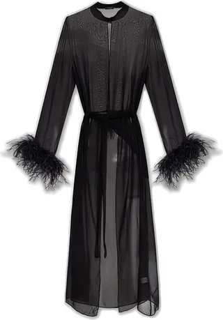 Oséree Crewneck Long-Sleeved Bathrobe