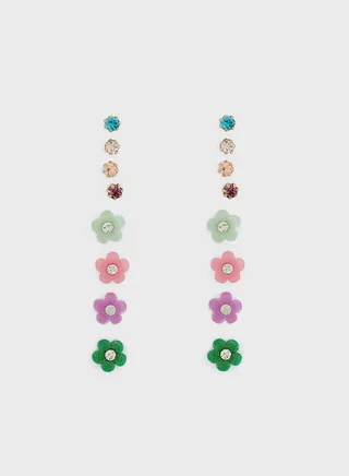 8 Pair Mix Earring Set
