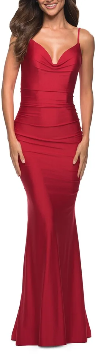 Open Back Gown