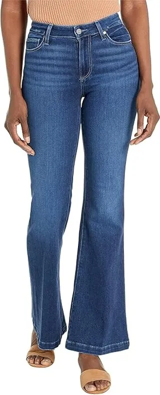 Paige Genevieve 32 in Beaming Moon Distressed (Beaming Moon Distressed) Women's Jeans