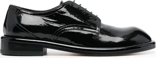 Plume lace-up leather shoes
