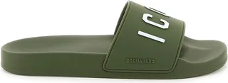 Dsquared2 'icon' Rubber Slides