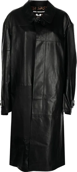 Panelled Single-Breasted Coat