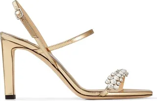 Jimmy Choo Meira 85 Embellished Sandals