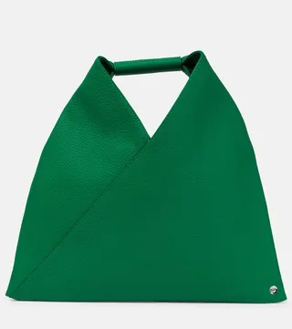 Japanese Mini leather tote bag