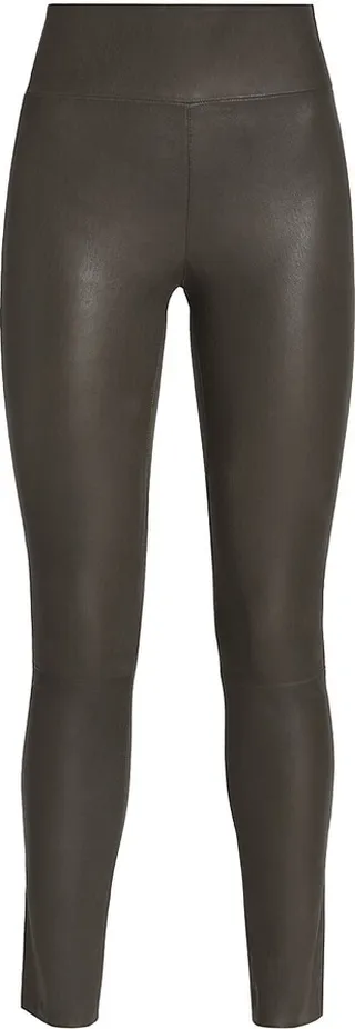Leather Ankle Leggings