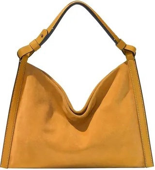 Minetta suede shoulder bag