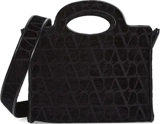 Small La Troisième VLOGO Toile Print Canvas Tote