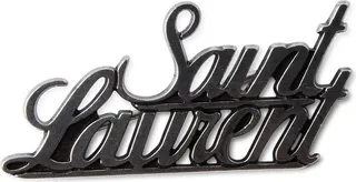 Saint Laurent Signature Brooch
