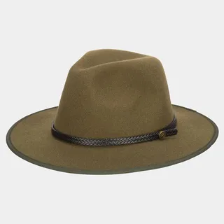Faux Felt Fedora Hat