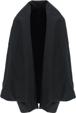 Moiré And Taffeta Cape