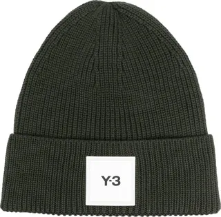 Logo-Patch Knitted Beanie