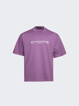 Logo and Skull T-Shirt Lavender
