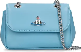 Small nappa leather shoulder bag