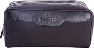 Church's Logo Embossed Zipped Toiletry Bag