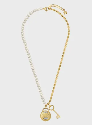 Frewater Pearls & Cablechain Necklace