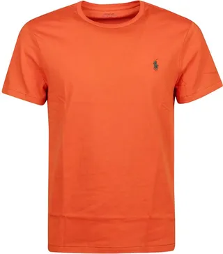 Polo Ralph Lauren Logo Embroidered Crewneck T-Shirt