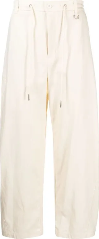 Wide-Leg Cut Trousers