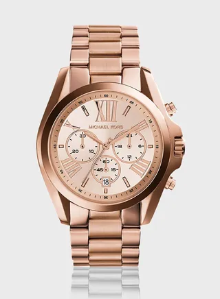 Steel Strap Analog Watch