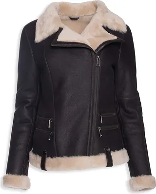 Made For Generation Merino Shearling Moto Jacket